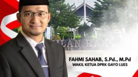 doc | inset | Fahmi Sahab S.Pd M.Pd Wakil Ketua DPRK Kabupaten Gayo Lues