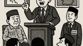 Karikatur hanya sekedar pemanis dari satire ini | doc | inset |