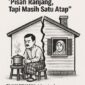 Karikatur Pisah Ranjang Tapi Masih Satu Atap hanya sekedar untuk pemanis artikel | doc | inset |