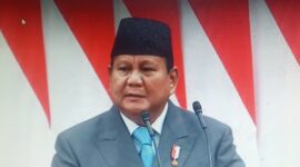 Presiden Republik Indonesia Prabowo Subianto dalam sidang Tahunan MPR, DPR, DPD, Jumat (15/8) |doc|cut|google|