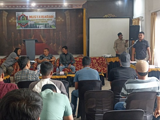 Musyawarah Asosiasi Pengepul Pinus Merkusi Gayo di Nusa Indah, Rabu (20/8)
