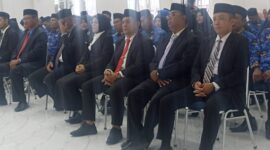 Fhoto pe;antikan pejabat eselon II dan III di Balai Pendopo Bupati, Kamis (21/8/2025)