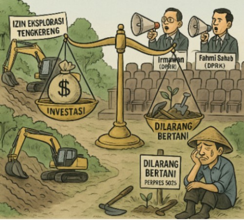 Karikatur hanya ilustrasi dari keadaan hari ini |doc|inset|