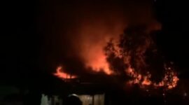 Api Berkobar di Blah Katip Kampung Kutelintang | doc | inset | Senin (11/8/2025)