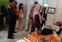Tim evakuasi di Puskesmas perawatan Terangun, Kamis (18/9)