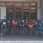 Kenderaan dinas roda dua di halaman Kantor BPKK, Senin (22/9)