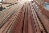 Kayu Hutan di gudang pemilik izin PBPHH Gayo Lues, Minggu (12/10/2025)