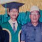 (Alm) H Hasan Burhan bersama Putra sulungnya Amintra | Fhoto | doc | keluarga
