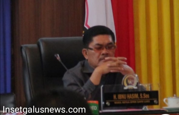 H Ibnu Hasim mantan Bupati dua Periode dan saat ini menjabat sebagai Anggota Legislatif dari Fraksi Partai Demokrat