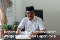 Plt Kepala Dinas Perdagangan, Koperasi & UKM Kabupaten Gayo Lues, Drs Syamsul Bahri MAP, Jumat (30/10)