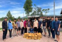 Personil Polres Gayo Lues bersama tersangka dan barang bukti | doc | Humas Polres |