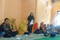 Kepala Sekolah SMANSA Blangkejeren Aguswati Gulo SPd MPd, Kamis (22/10)