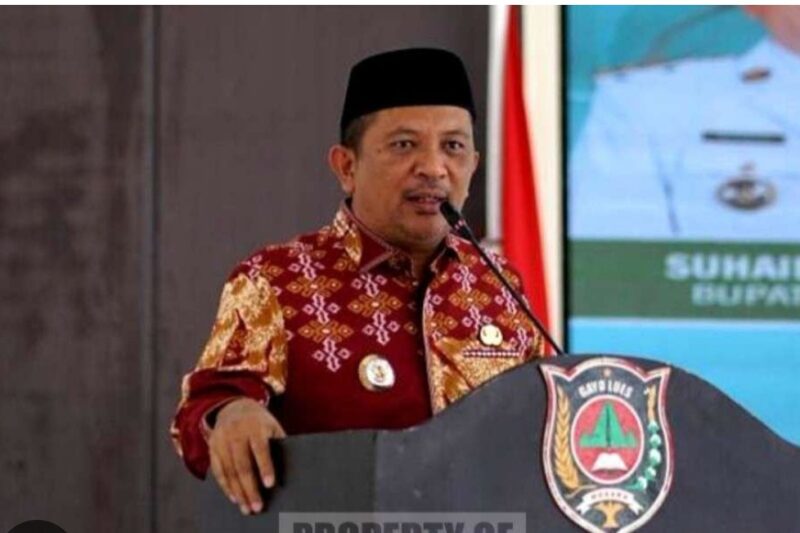 Bupati Gayo Lues Suhaidi MSi | fhoto | Diskominfo |