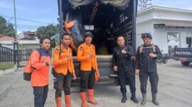 Tim BPBD Gayo Lues Bersama Kompi C Brimob Gayo Lues | doc | inset |