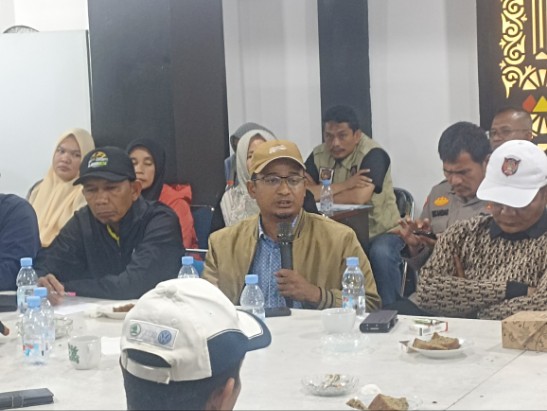 Pimpinan DPRK Fahmi Sahab Spd Mpd, Sabtu (6/12/2025) |doc|insetgalusnews|