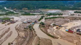 Lahan persawahan kecamatan Dabun Gelang
