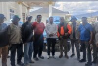 Relawan kemanusiaan Muhamaddiyah dilepas Plt Sekretaris Daerah Kabupaten Gayo Lues, dr Nevirizal M.Kes, Rabu (24/12/2025).
