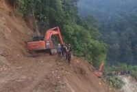 Kondisi wilayah Tangsaran yang saat ini masih dalam tahap pengerjaan |doc|inset|