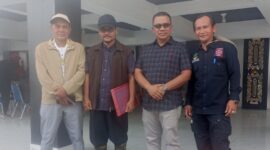 Plt Kadis Koperasi UMKM Galus Syamsul Bahri, Plt Kadis Koperasi UKM Aceh, Zulkifli, Kadis Sosial Gayo Lues, Jasiwa Maytense, Minggu (14/12/2025)