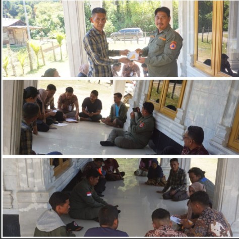 BNPB salurkan dana tunggu hunian di kecamatan Rikit Gaib, Senin (26/1/2026)