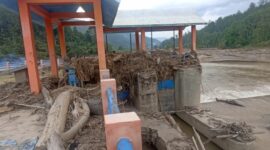 Kondisi Intake Tungel yang rusak parah diterjang Bencana Hidro, Sabtu 31 Januari 2026 | Doc | insetgalus |