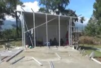 Salah satu lokasi Huntara di Kabupaten Gayo Lues |doc|BPBD-Galus|