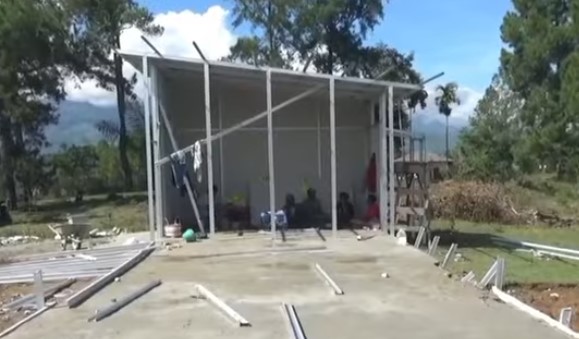 Salah satu lokasi Huntara di Kabupaten Gayo Lues |doc|BPBD-Galus|