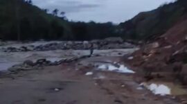 Jalur utama Blangkejeren-Kutacane, Serkil kecamatan Putri Betung hari ini, Sabtu (3/1/2026)