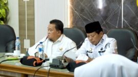 Plt Sekda Gayo Lues dr Nevirizal bersama wakil Bupati Gayo Lues H Maliki | Fhoto | Cut | Diskominfo |