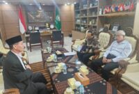 Ketua PWM Muhamadiyah Aceh Malik Musa bersama Pimpinan Pusat Muhamaddiyah, Yogyakarta 27 Januari 2026 |Doc|Ibrahim Aceh|