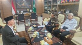 Ketua PWM Muhamadiyah Aceh Malik Musa bersama Pimpinan Pusat Muhamaddiyah, Yogyakarta 27 Januari 2026 |Doc|Ibrahim Aceh|