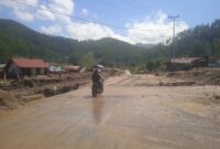 kondisi jalan didesa Palok, Blangkejeren, Kamis 5 Februari 2026 | doc | Noviel Wijayandi |