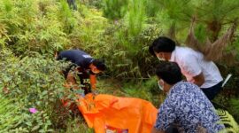 Personel Polres Gayo Lues Evakuasi temuan Jasad di Desa Panglime Linting, Dabun Gelang, Rabu 25 Feb 2026