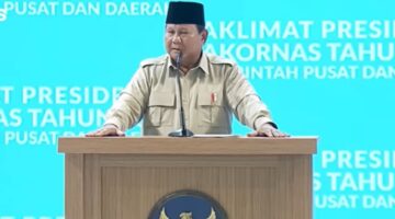 Presiden Republik Indonesia Prabowo Subianto dalam pertemuan dengan pimpinan Ormas Islam di Jakarta, Selasa (2/2/2026)