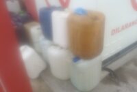 Tumpukan Jerigen disalah satu Pertashop Blangkejeren, Jumat (6/2/2026) |doc|Noviel Wijayandi|