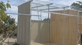 Huntara dusun Atu Sepit, Ramung Musara, Puteri Betung | doc | insetgalusnews |