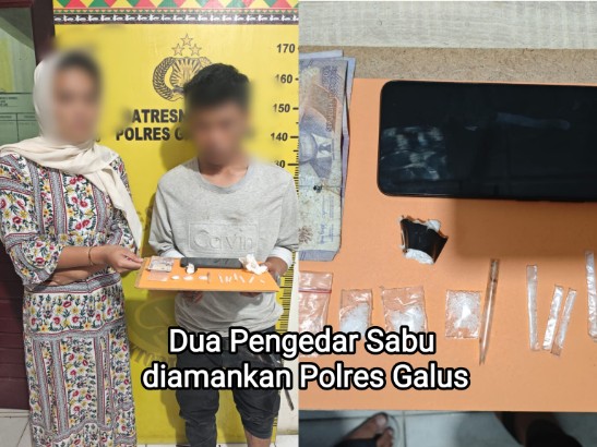 Dua tersangka pengedar sabu warga kecamatan Blangkejeren diamankan di Mapolres Galus |doc|ist|