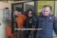 Tersangka FA (31) diamankan di Mapolres Galus |fhoto\Ist|