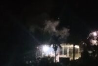 Fhoto aktifitas PT Hopson pada tengah malam yang direkam warga |Doc| 