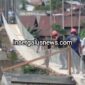 Pembangunan jembatan darurat penghubung Pintu Rime-Pining di Kabupaten Gayo Lues hingga hari kedua pengerjaan, Senin (6/4) sekira pukul 16.00 wib, telah mencapai progres 90 persen.