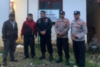 Pospol Blang Jerango bersiap menuju lokasi evakuasi di hutan Leuser, Kamis (9/4/2026)