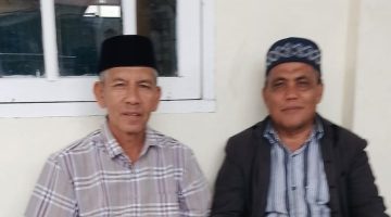 Khairuddin (kiri) bersama Ibrahim Aceh (kanan) |Fhoto|Ist