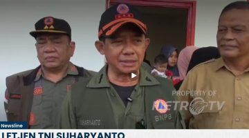 Kepala Badan Nasional Penanggulangan Bencana (BNPB) Letjen TNI Suharyanto |Fhoto|cut video Newsline Metro TV|