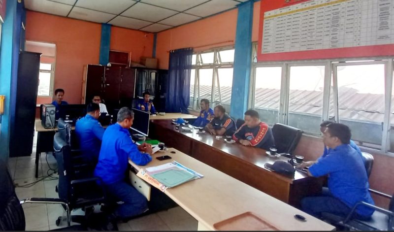 Damkar gelar rapat internal pencegahan Karhutla, Rabu (26/8/2026)