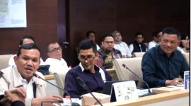 Wakil Gubernur Aceh H Fadhlullah bersama Bupati Gayo Lues Suhaidi, di Kantor Kementerian Pekerjaan Umum-Jakarta, Senin (24/8/2026).