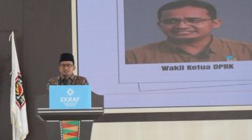Pimpinan DPRK Gayo Lues, Fahmi Shahab SPd MPd, pada acara kegiatan pelatihan AdCamp Skill Up Lab yang digelar Kementerian Ekonomi Kreatif Republik Indonesia.